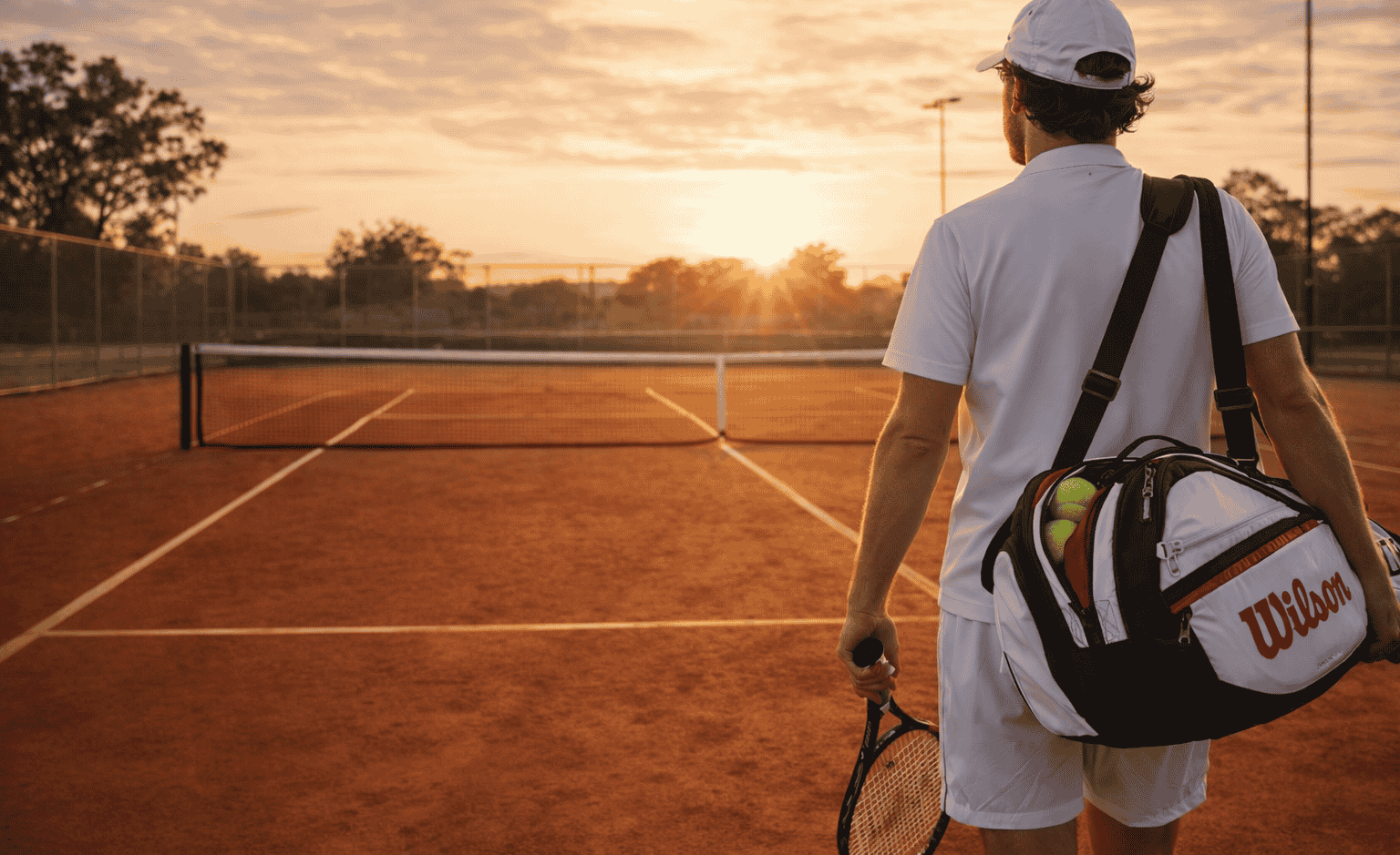 Fondo deportivo de raqueta — Wislam app de tenis, pádel y pickleball